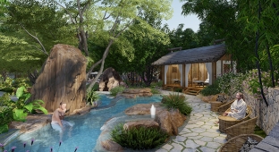 溫泉植物景觀的設計概述