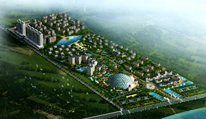 山東臨沂奧華溫泉規劃圖