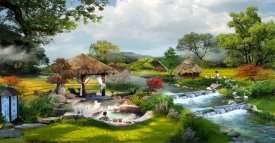 溫泉規劃設計應如何利用自然環境？