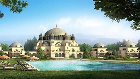 海花島五國溫泉城土耳其溫泉設計