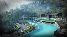 濟民可信文旅再次委托宜春洪江森林湯谷康養度假小鎮 溫泉項目詳細規劃及施工圖設計